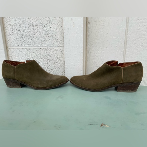 Lucky Brand Green Ankle Boots - Picture 5 of 9